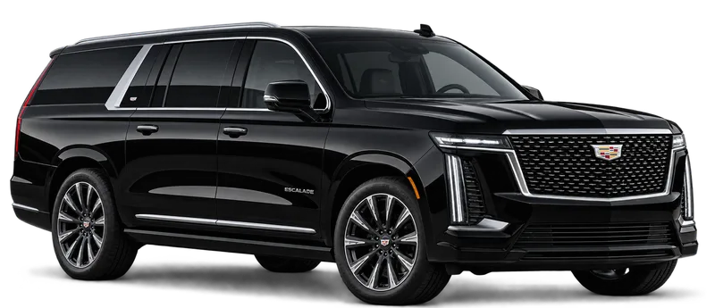 Representative image of a black Cadillac Escalade