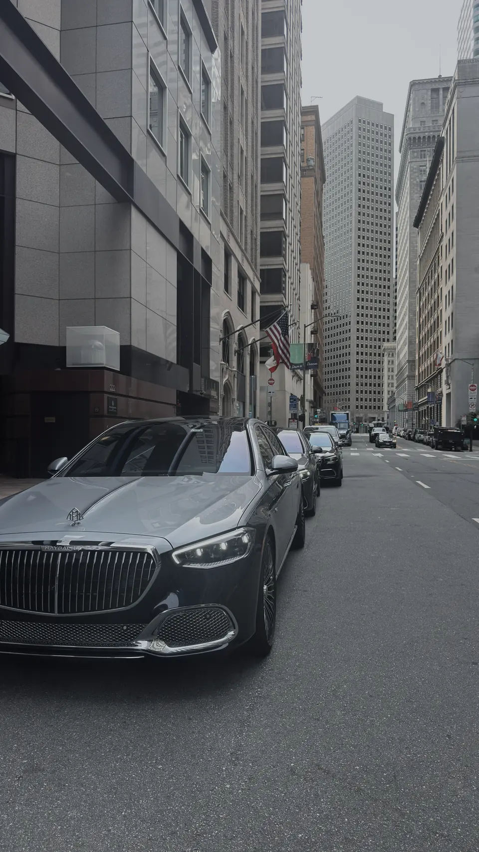 Maybach photographed from the front