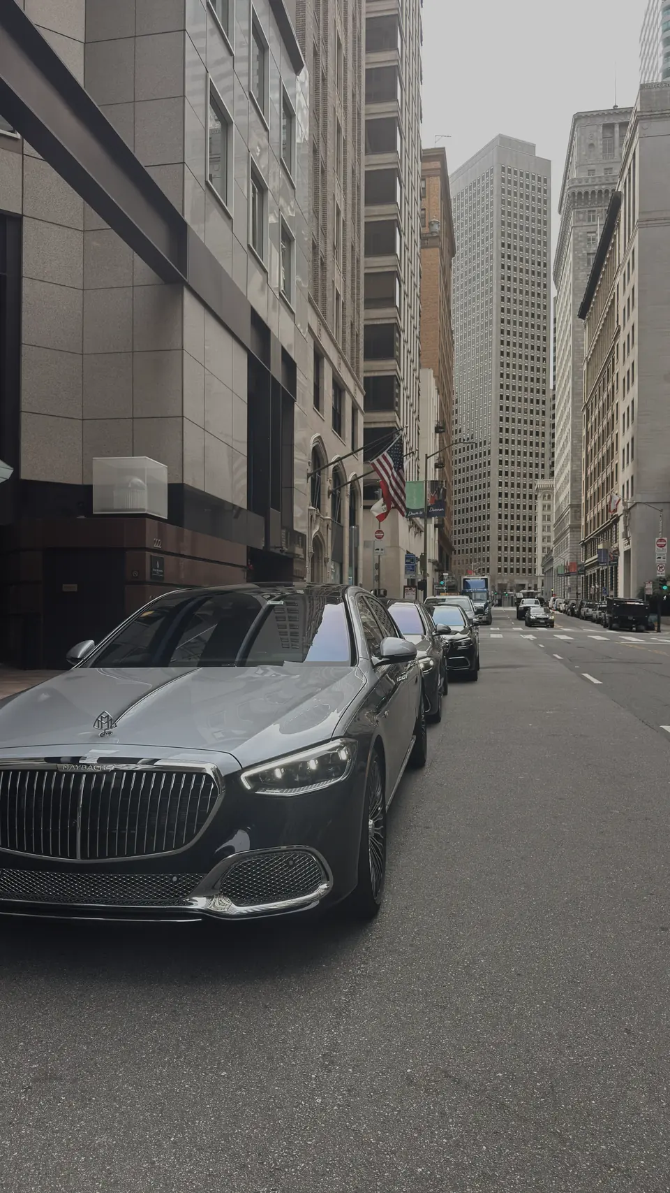 Maybach photographed from the front