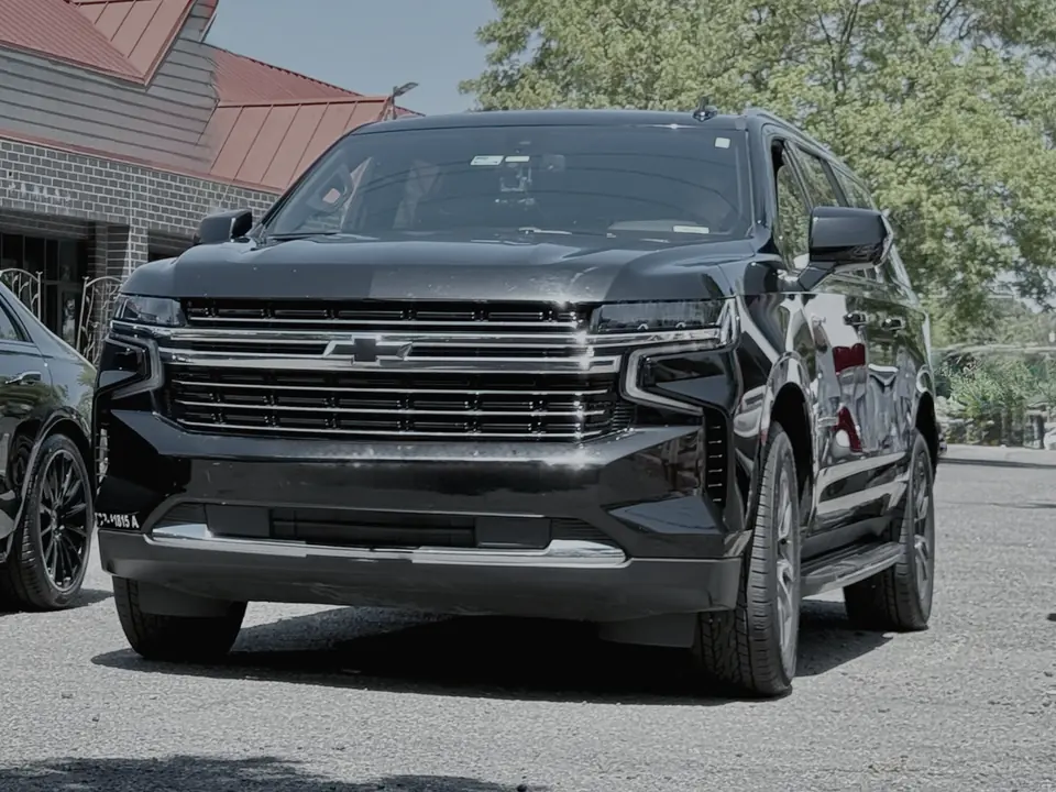 Executive SUV from the front