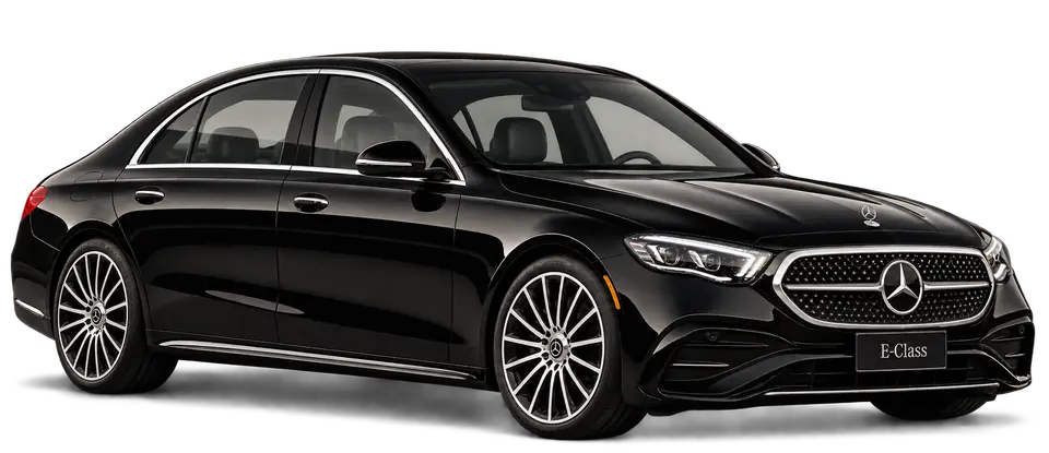 Black Mercedes E-Class